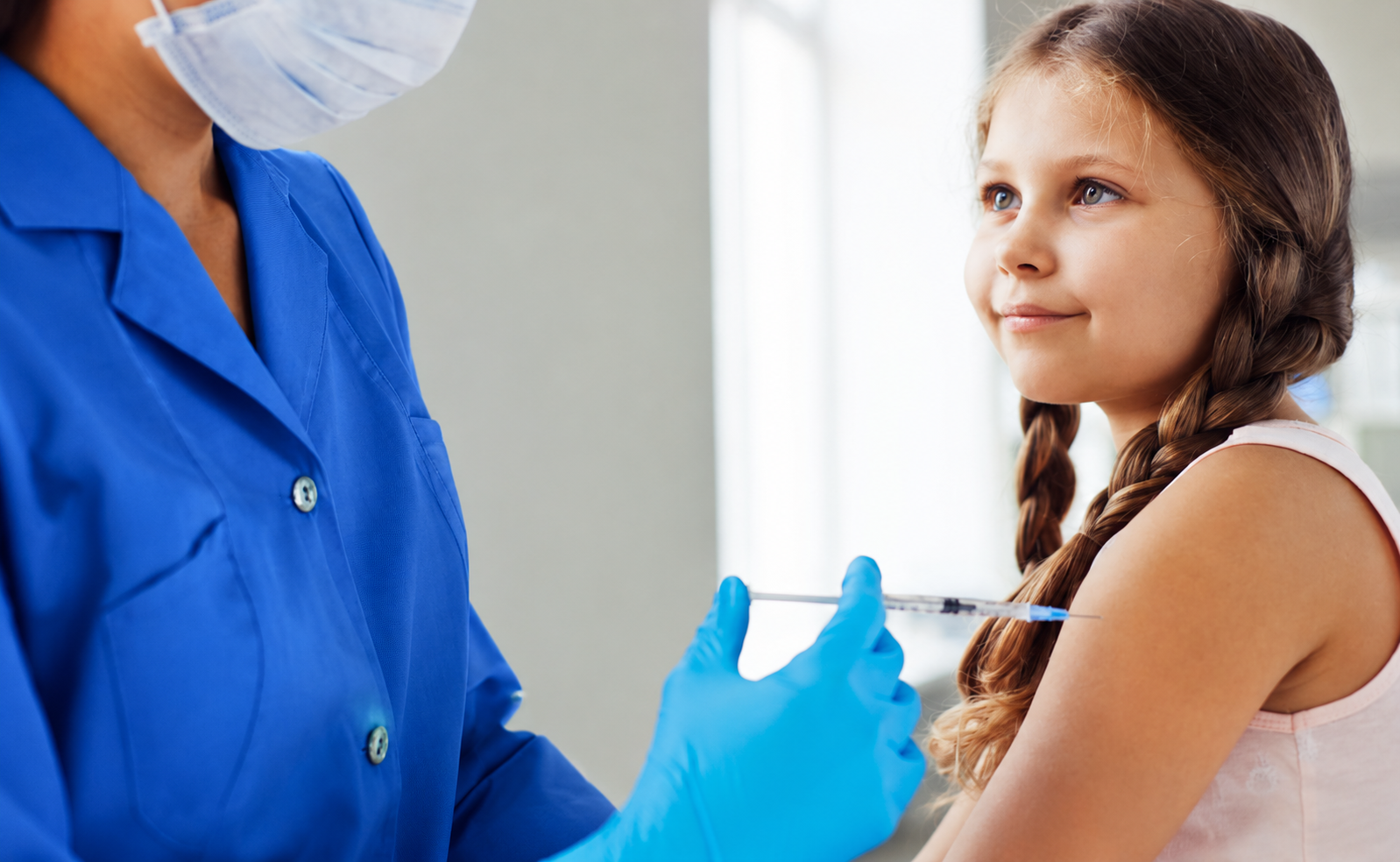 Childhood flu vaccination support